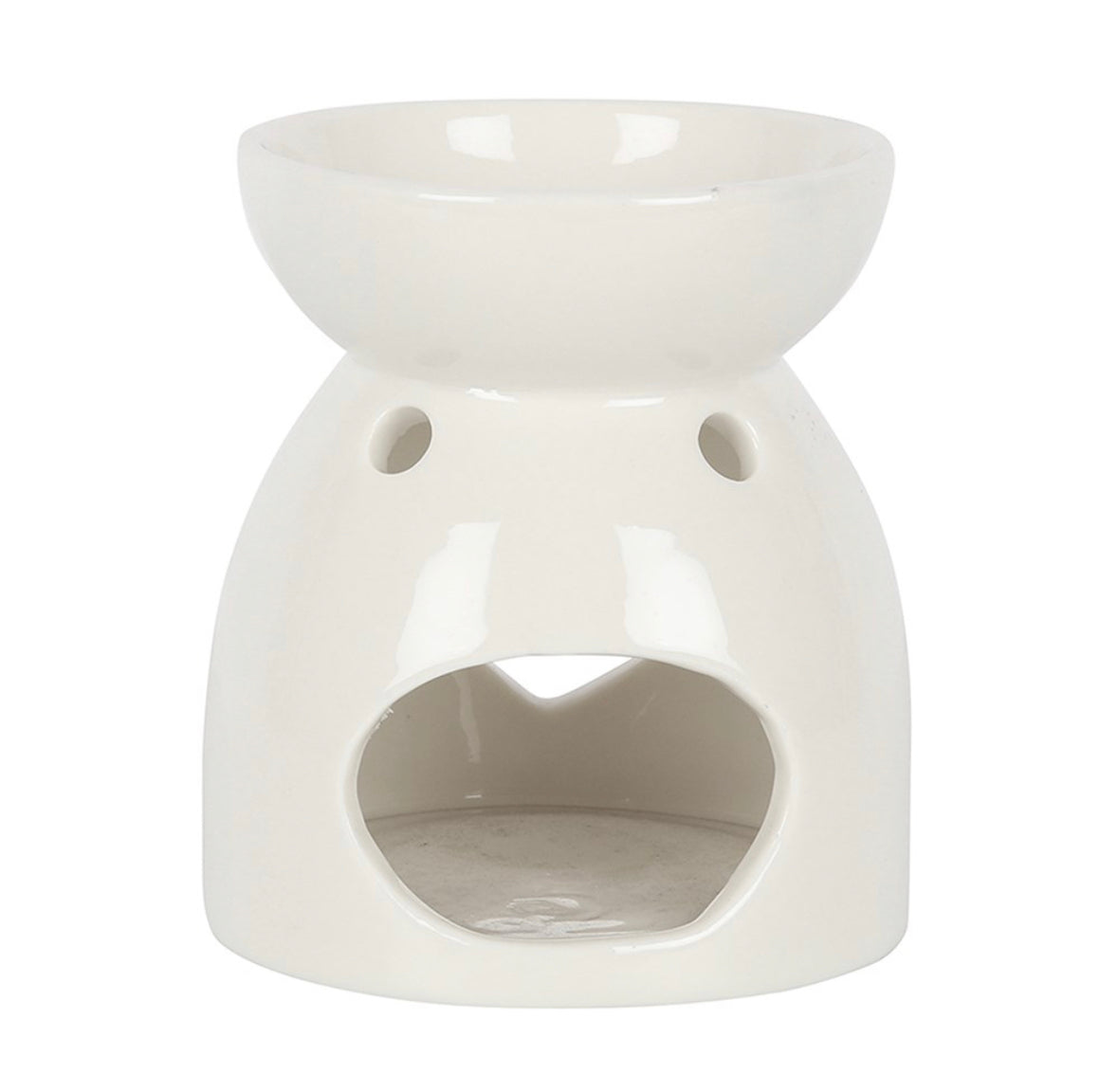 White Heart Wax Burner