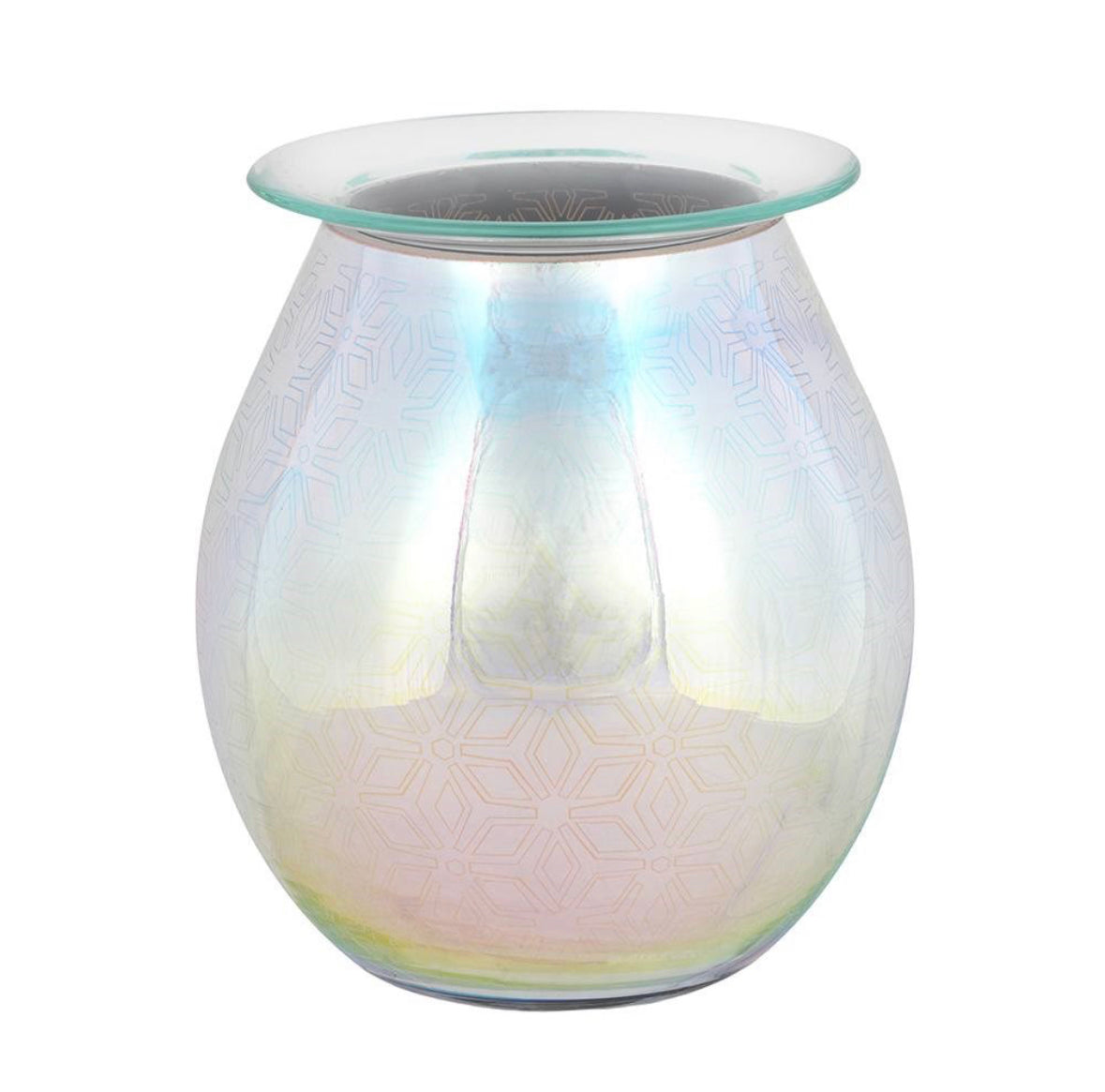 3D Geometric Flower Light Up Electric Wax Burner