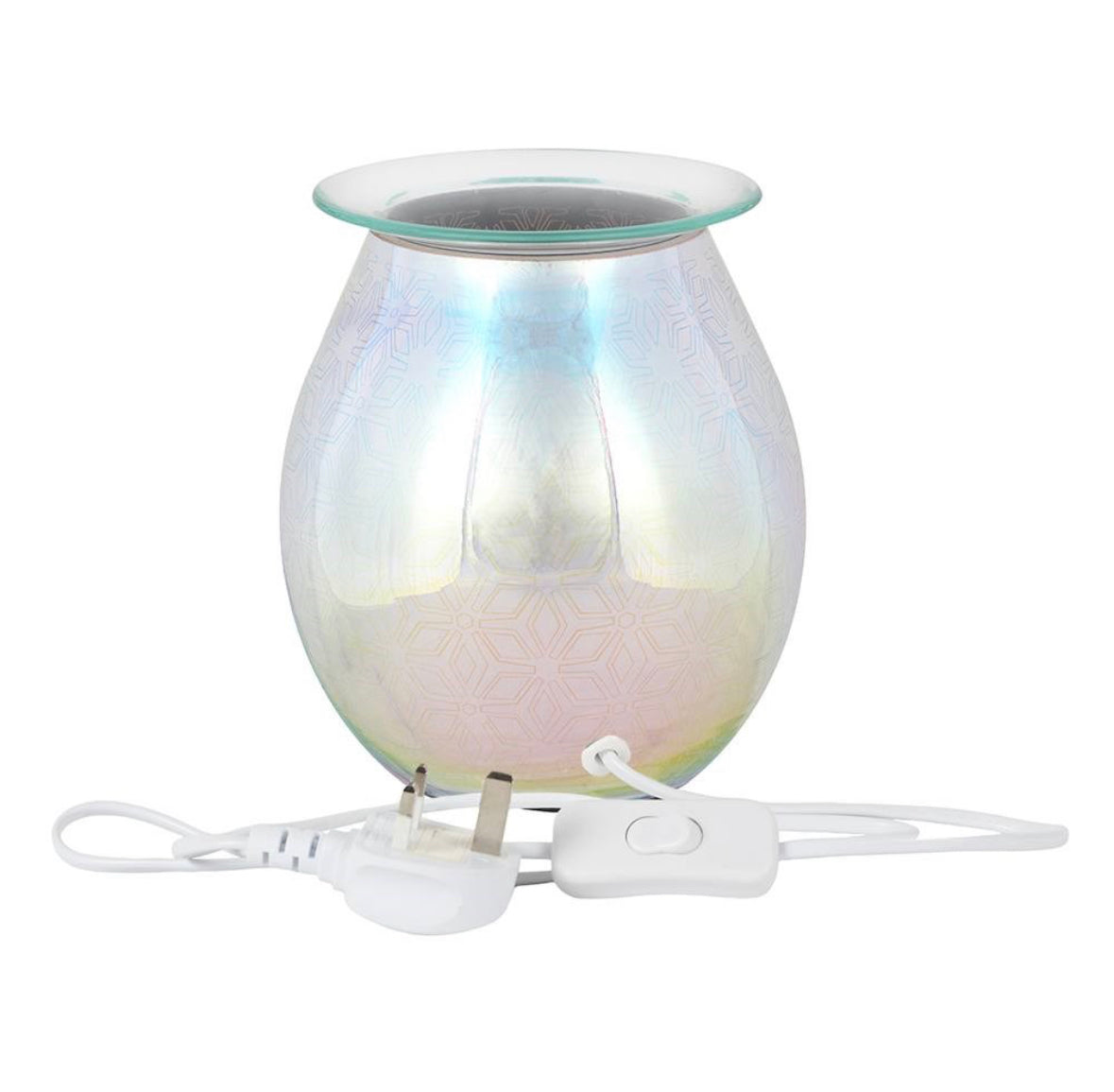 3D Geometric Flower Light Up Electric Wax Burner