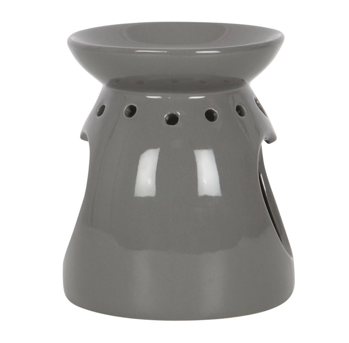 Grey Heart Wax Burner