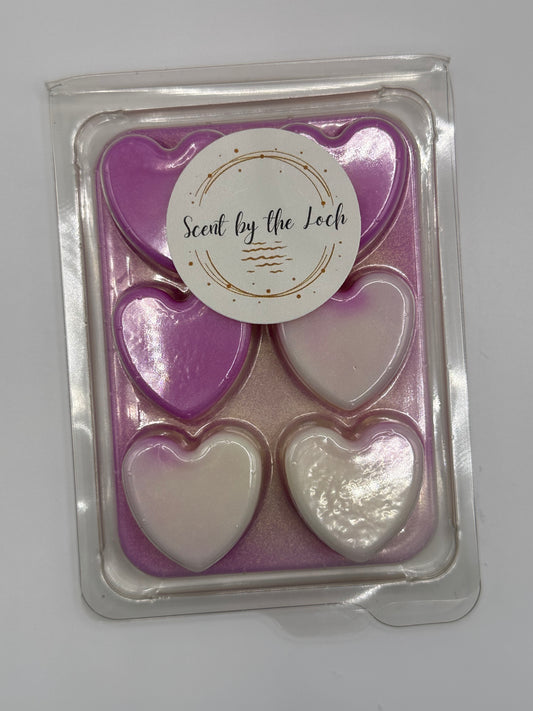 Lavender Love Hearts Wax Melt