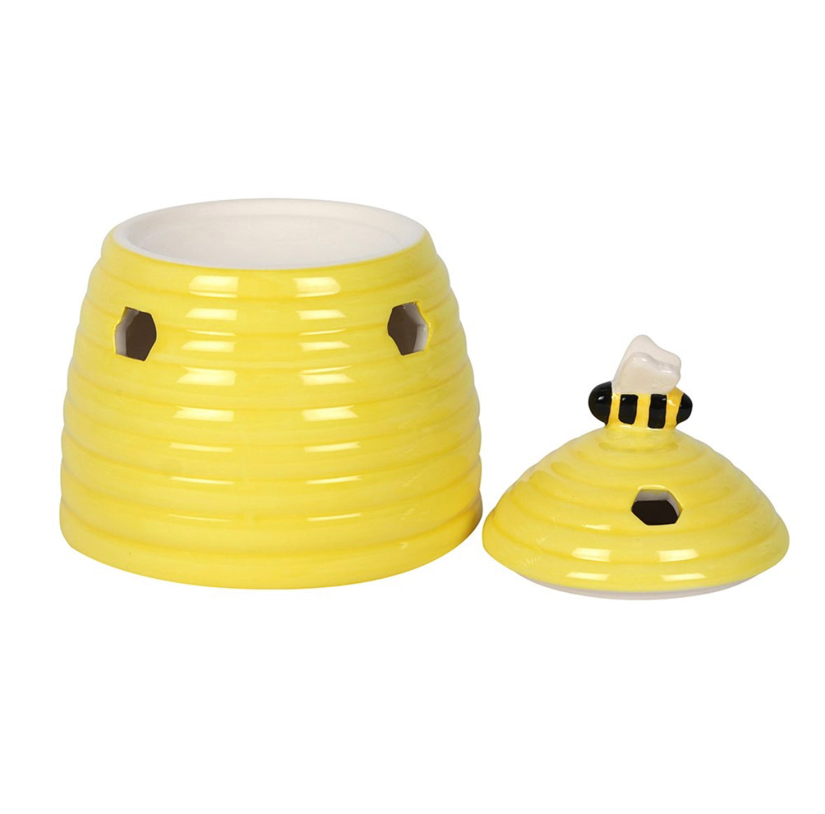 Yellow Beehive Wax Burner